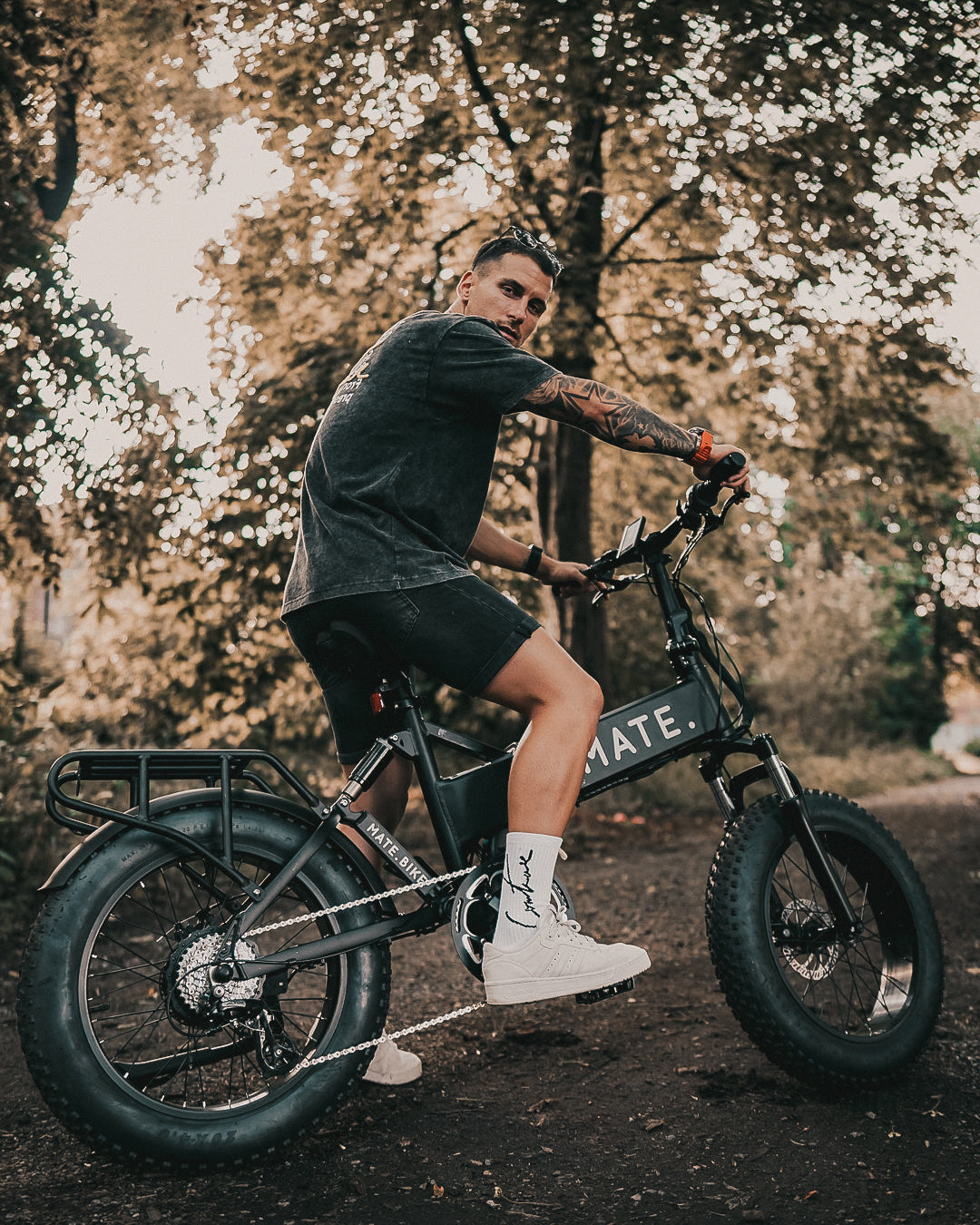 mate x 250w subdued black elektrofahrrad Subdued Black – MATE.BIKE ME
